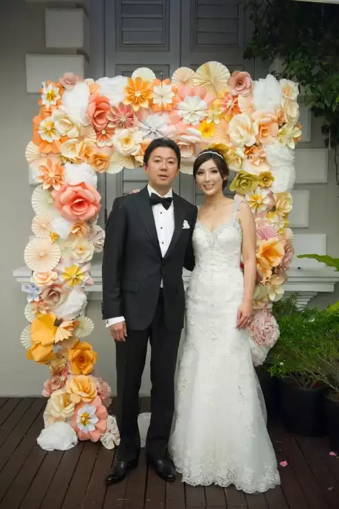 Event decoration and styling by Rosette Designs | Wedding Deco Singapore - Alex & Claudia